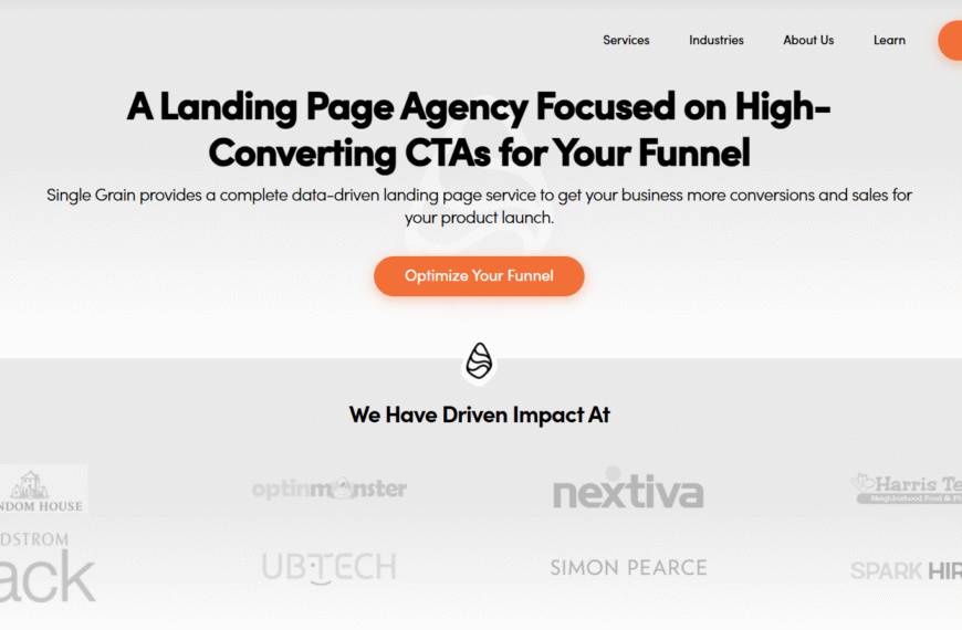 landing page copywriter