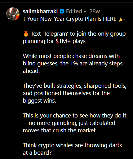 trading social media writer