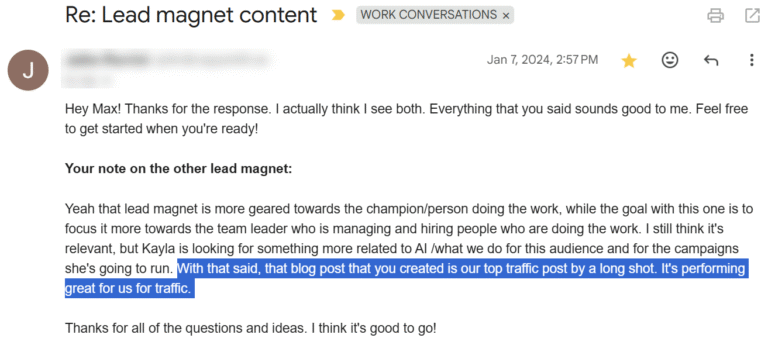 saas copywriter and content writer